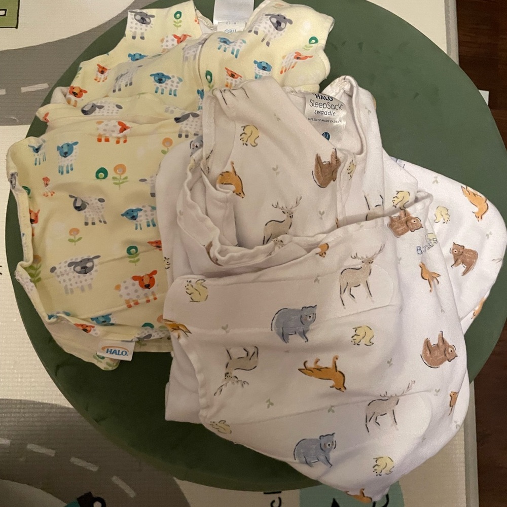 Halo SleepSack Swaddles with Animal Designs